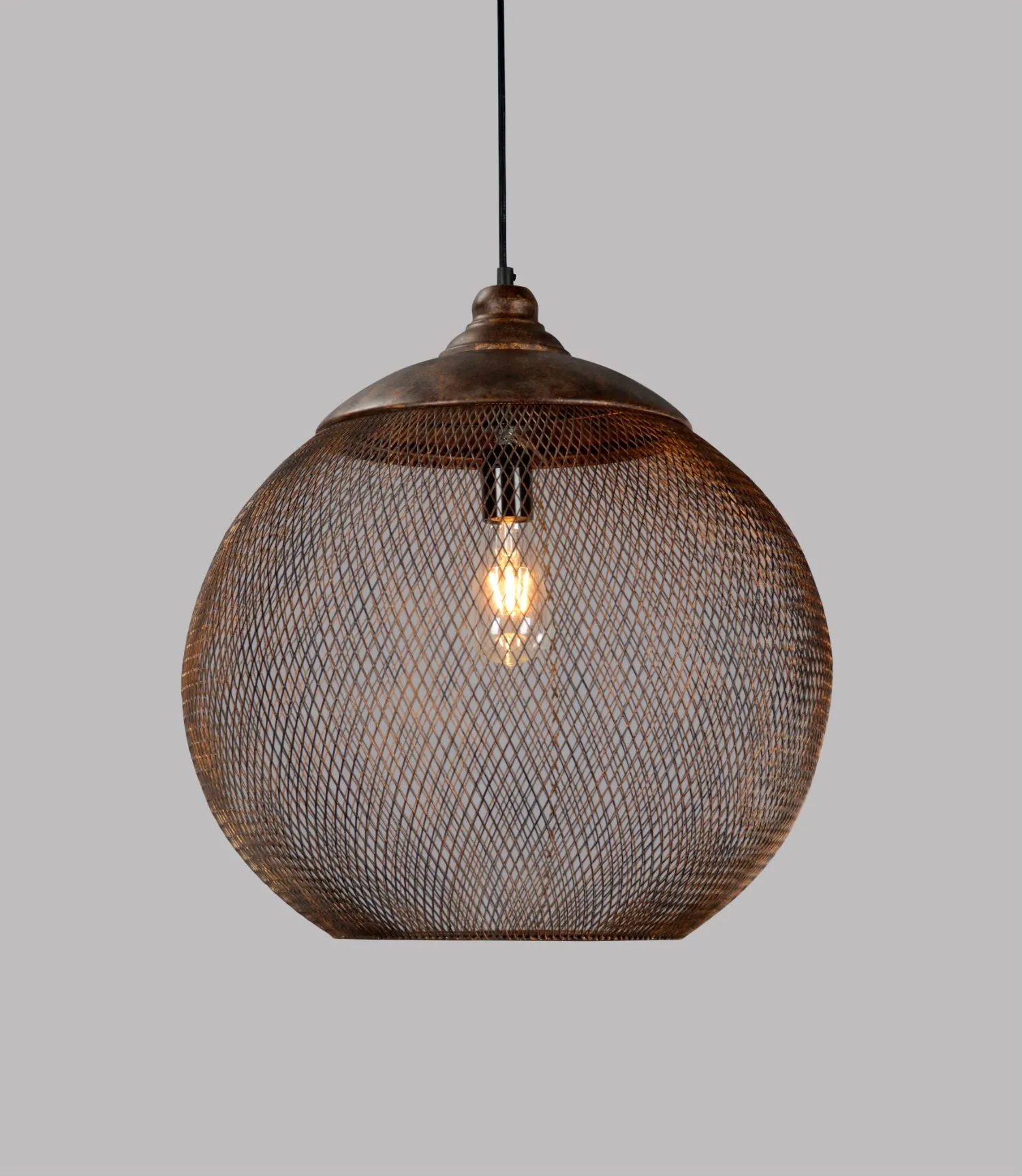 19" Roselyn 1-Light Globe Pendant