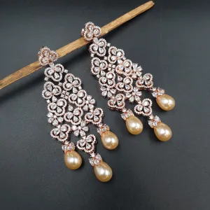 Danglers Zircon/AD Earring 4178-69
