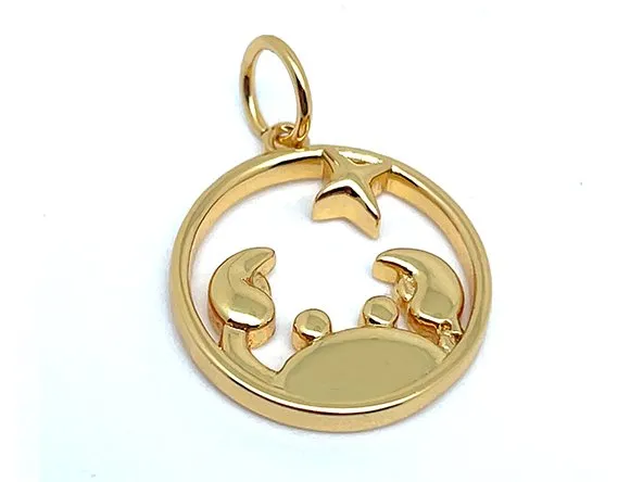 Elegant Zodiac Pendant