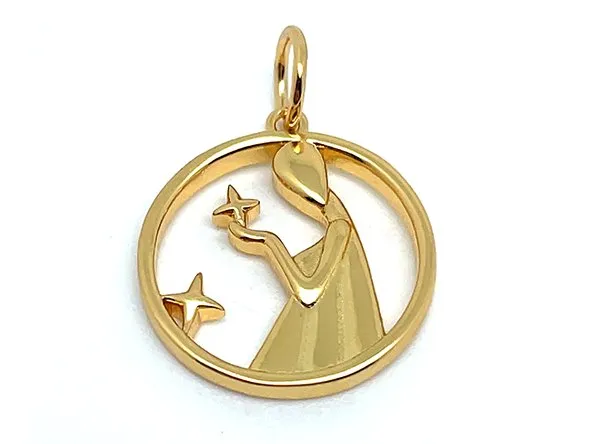 Elegant Zodiac Pendant