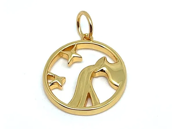 Elegant Zodiac Pendant