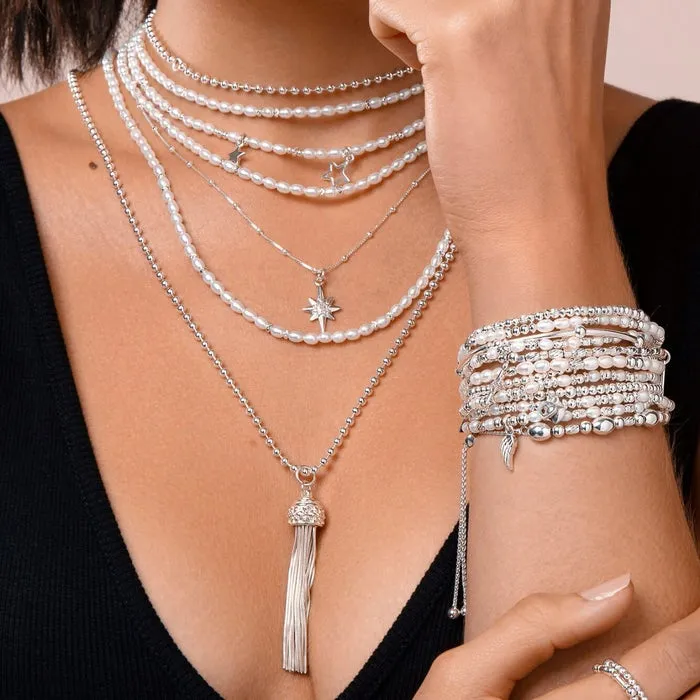 Forever and Always Bracelet - Silver - SBRP2530