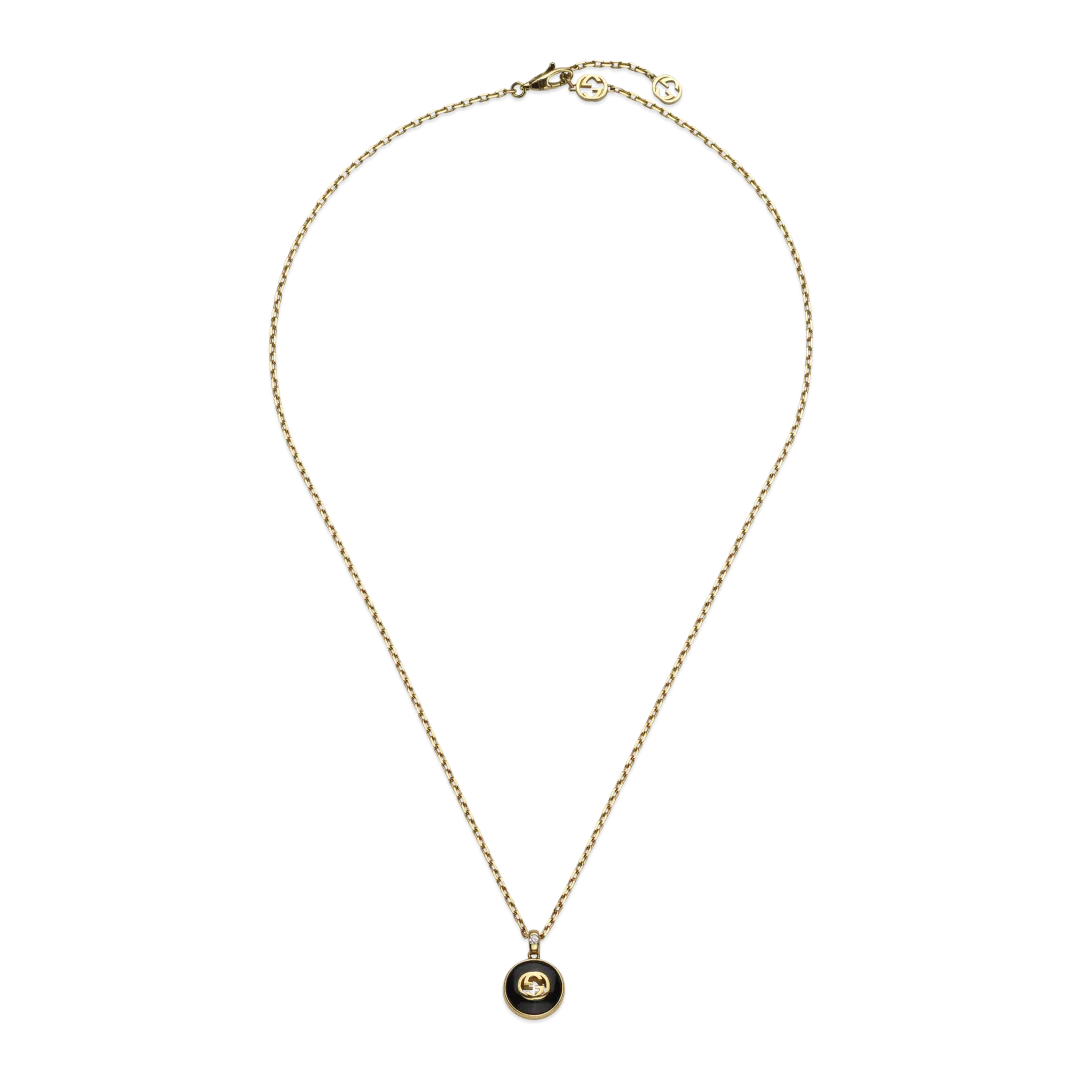 Gucci Interlocking Necklace (YBB789340001)