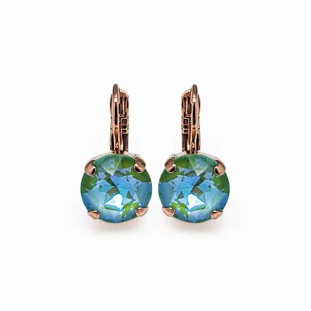 Lovable Leverback Earrings in Sun-Kissed Peridot