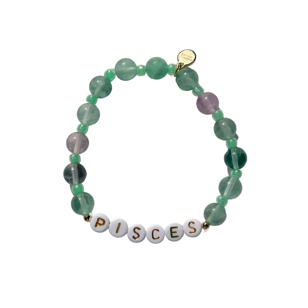 Pisces Gemstone Bracelet
