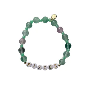 Pisces Gemstone Bracelet