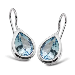 Unique & Co ME-976BT Sterling Silver Drop Earrings