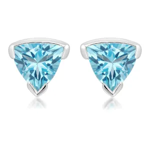 Unique & Co ME-980BT Sterling Silver Stud Earrings